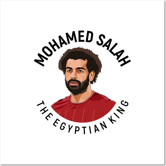 Mo Salah Egyptian King Wall Art by Ades_194